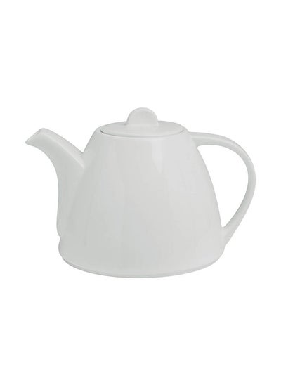 Buy Baralee Simple Plus White Coffee Pot With Lid 850 in UAE