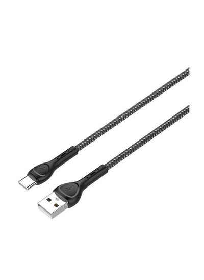 اشتري LDNIO LS482 LED USB-C cable, 2m  durability and wear resistance with LED backlighting in up to 7 colours , في مصر