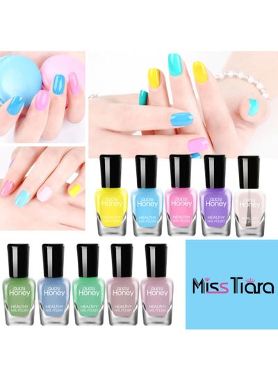 Buy 10 Bottles Quick Dry Nail Polish Starter Kit in UAE