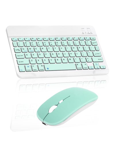 Buy Keyboard With Mouse Ultra Slim Full-Size Keyboard in UAE