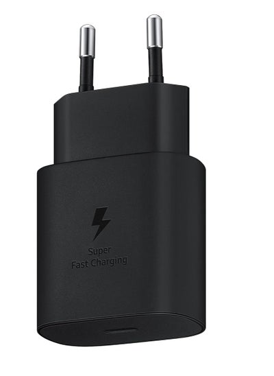 Buy 25W Fast Charger for Samsung Galaxy S23, S22, S22Ultra, S22+, S21, S20, A32, A33, A53, A73, USB C Super Fast Charger Plug with Type C Charging Cable in UAE