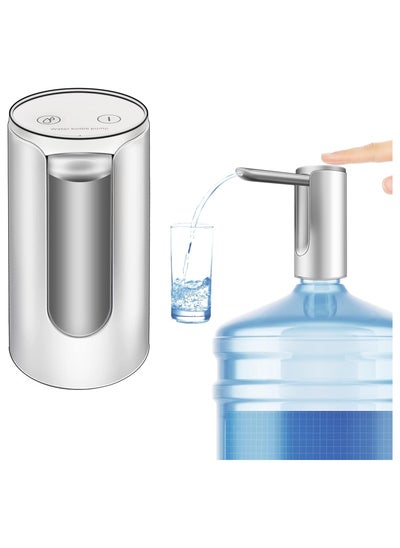 اشتري Upgrade Touch Screen Water Dispenser For 5 Gallon Bottle Water Bottle Dispenser & Pump Portable Water Dispenser Electric Drinking Water Pump USB Water Pump Electric Water Pump For Bottled في الامارات