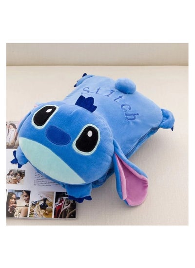 Buy Stitch Blanket & Pillow (2 in 1) Cozy Comfort for Your Home in UAE