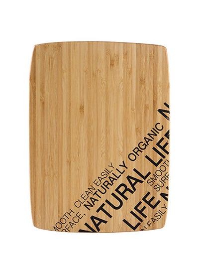 اشتري Natural Rectangle Wooden Cutting Board 30x22cm في الامارات