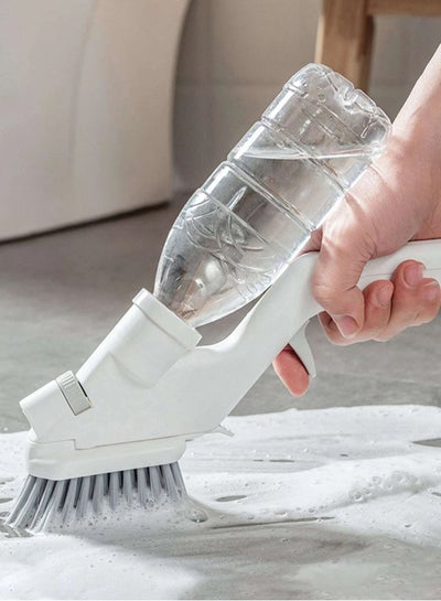 Buy 5pc Spray Water Cleaning Brush Set: Press Spray Jet Window Clean Sponge Wiper, Multi-functional Glass Cleaner for Home in UAE