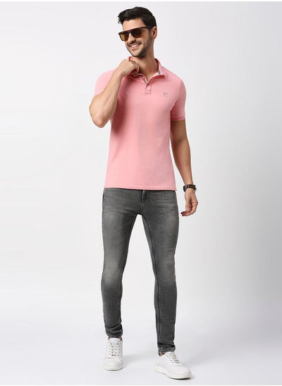 اشتري Mid Rise Faded Skinny Fit Jeans with Pocket Detail في السعودية