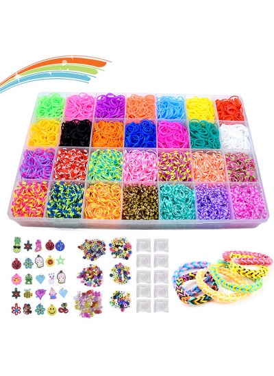 Buy Gifts for 8-10 Years Old Girls Rubber Bands, Loom Kit Kids Art Crafts, DIY Toys Bracelet Making Kit, Personalized Handmade Beads Rubber Band Birthday Gift for Kids in UAE