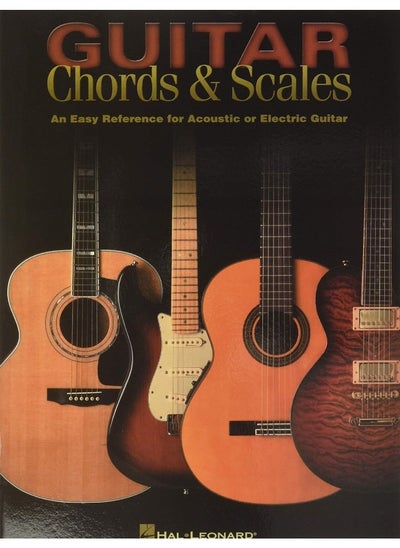 Buy Guitar Chords & Scales: An Easy Reference for Acoustic or Electric Guitar in UAE