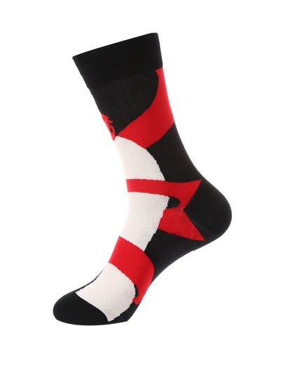 Buy Unisex Absorb Sweat and Deodorize Socks 3 Pairs High Quality Socks One Size Fits All in UAE