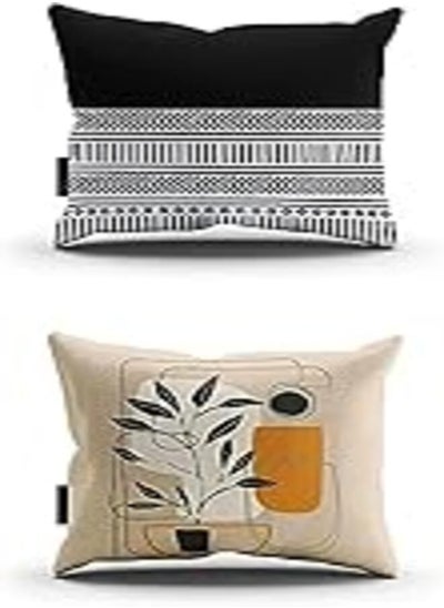 اشتري Naguib Selim Modern Cushion Cover 2274 + Naguib Selim Modern Cushion Cover 2272 في مصر