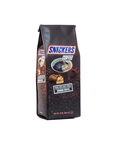 Buy Ground Coffee, Medium Roast, Caramel Peanut Nougat Chocolate Snickers Flavored 283.4 G Bag in UAE