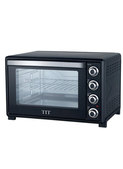 Buy 2200W Deluxe Electric Oven with Adjustable Thermostat, Rotisserie, Convection Fan, and 60-Minute Timer in Saudi Arabia