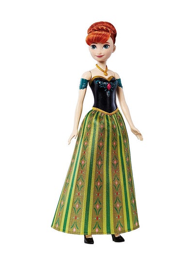 Buy Frozen Fashion Dolls Singing Doll Anna in Saudi Arabia