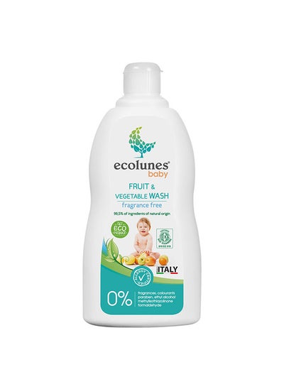 اشتري Baby Fruit & Vegetable Wash Fragrance Free 500ml في الامارات