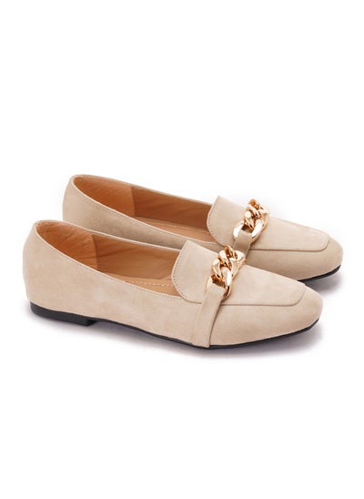 Buy Large Chain Suede Loafers in Egypt