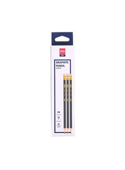اشتري Graphite Pencil - 2B With Eraser في مصر