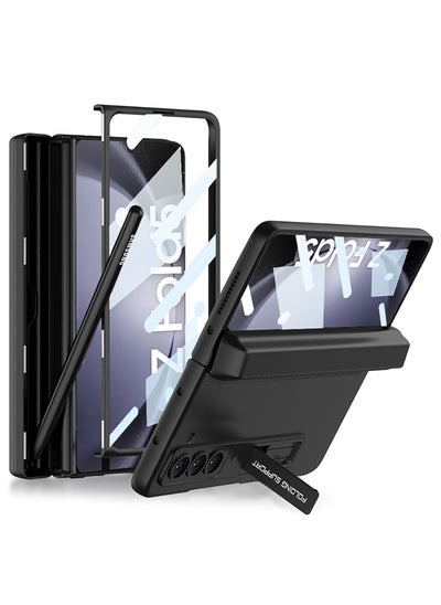 اشتري جراب لهاتف Samsung Galaxy Z Fold 5 ، مبني مع غطاء واقي للشاشة مقاوم للصدمات من أجل Fold 5 ، مع مسند وفتحة حماية للمفصلات. ملاحظة: لا تشمل القلم في الامارات