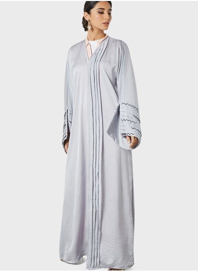 Buy Pleat Detailed Abaya in Saudi Arabia