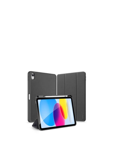 Buy Dux Ducis Domo Book Case For iPad 10 - Pure Black in Egypt