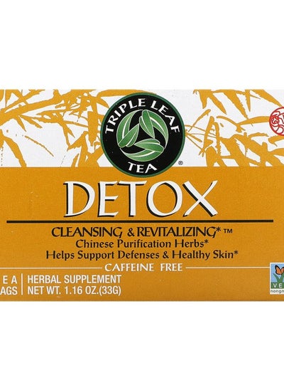 اشتري Detox Caffeine Free 20 Tea Bags 1.16 oz (33 g) في الامارات