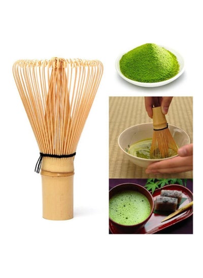 Buy Matcha Start Up Kit Green Tea Gift Set Japanese Made Beige Bowl Bamboo Wood Whisk And Scoop in UAE