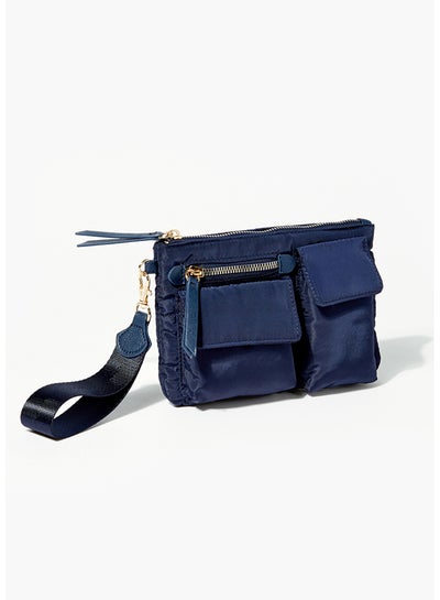 Buy Navy Multi Compartment Bag in Egypt