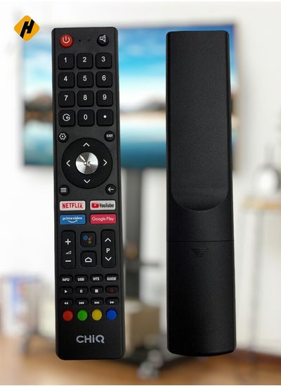 Buy New Voice TV Remote control For CHIQ TV L32H7N L32H7S U43H7AN LCD LED Android TV in UAE