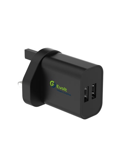 اشتري TC-100 3.4A Dual USB Travel Fast Charger with 1m USB-A to TYPE-C Cable في الامارات