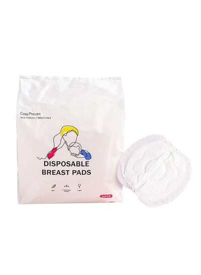 Buy Disposable Breast Pads Leakproof Design Individually  50 Pieces in UAE