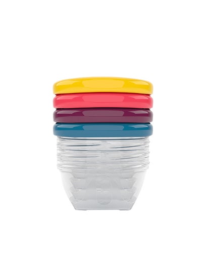 Buy Pack Of 4 Babybols, Airtight Food Storage Containers, Bpa-Free, Leak-Proof- 480 Ml in UAE