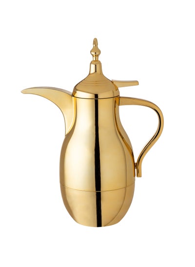 Buy Nora thermos from Al-Marhoumi 1 liter gold in Saudi Arabia