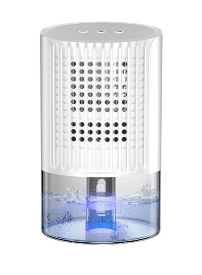 Buy Dehumidifier, Auto-Off Small Dehumidifier Compact and Portable Mini Dehumidifier for Basement, Bathroom, Garage, Wardrobe, RV and Room(White) in UAE