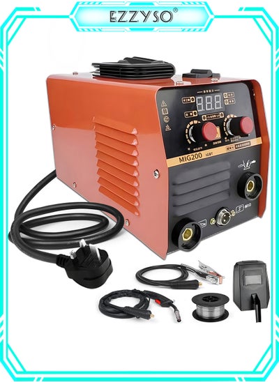 Buy Welding Tools Arc Welder Portable Household Electric 220V/110V Industrial Grade Dual Purpose Fit 1.6mm 3.2mm Flux Core For Household Soldering in Saudi Arabia