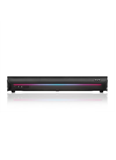 Buy Gaming Soundbar ESG 2 Sonar (20W Peak Power, Light, USB Type-C, Bluetooth 5.0, Audio-in, 2.0) in UAE