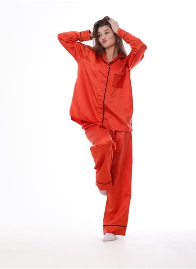 Buy Dazzling satin pajamas 2323 in Egypt