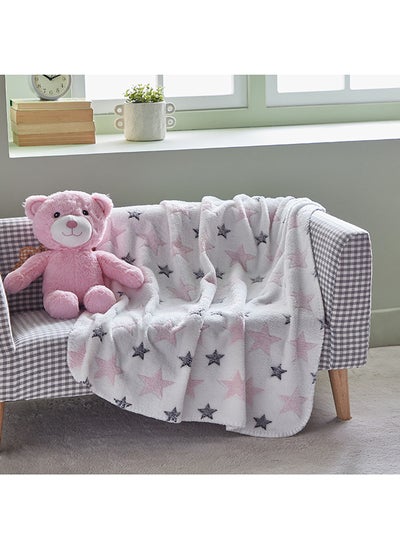 Buy Plush Teddy with Blanket 90 x 75 cm in Saudi Arabia