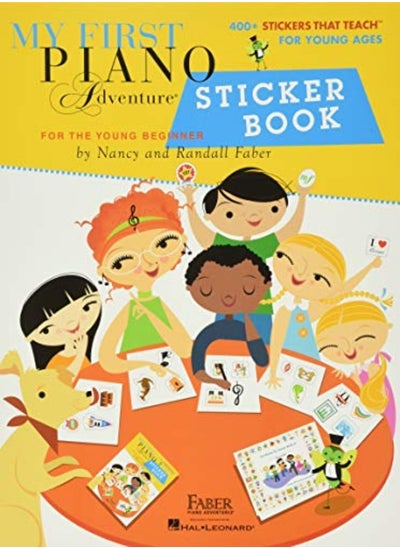 اشتري My First Piano Adventure Sticker Book في الامارات