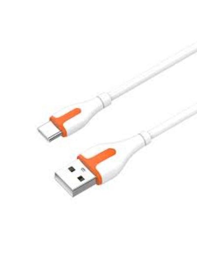 Buy LS571 Fast Charging Data Cable Type-C To USB-A, 1M Length And 2.1 Current Max -Multicolour in Egypt