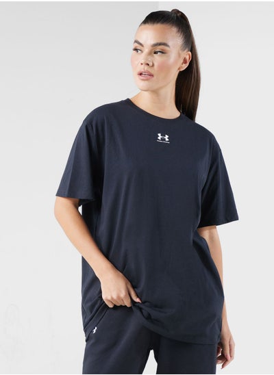 اشتري Essential Oversize Short Sleeve T-Shirt في الامارات