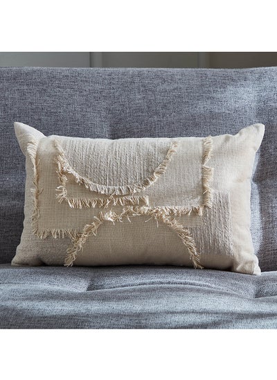 Buy Lench Patch Filled Cushion 50 x 30 cm in UAE