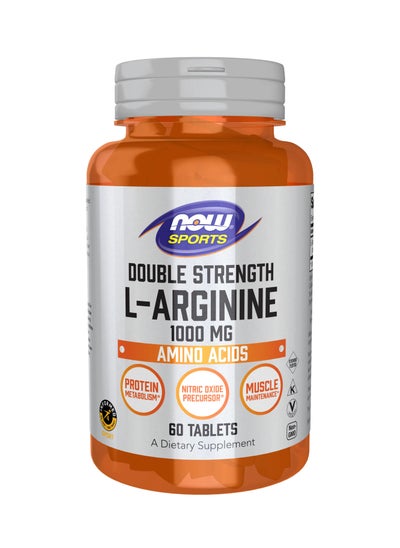 Buy Double Strength L-Arginine 1000 mg 60 Tablets in Saudi Arabia