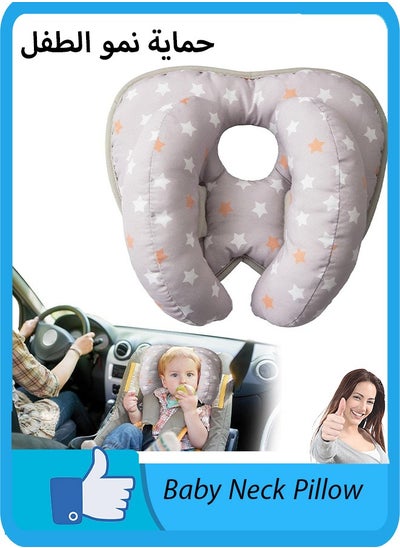 Buy Baby Neck Pillow - Car Headrest Pillow for Toddlers - Adjustable Toddler Headrest Neck Support in Saudi Arabia