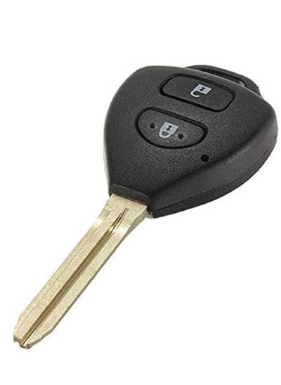 اشتري Toyota 2 Buttons Remote Key Shell Case for Toyota Rav4 Corolla Yaris Hilux Parado في الامارات