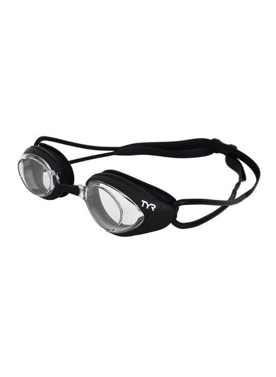اشتري Black Hawk Racing Goggles Clear Matte Black One Size في الامارات
