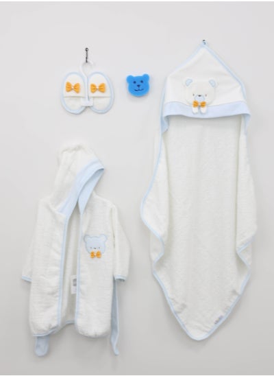 Buy Baby Bathrobe Consisting of 5 Pieces in Saudi Arabia