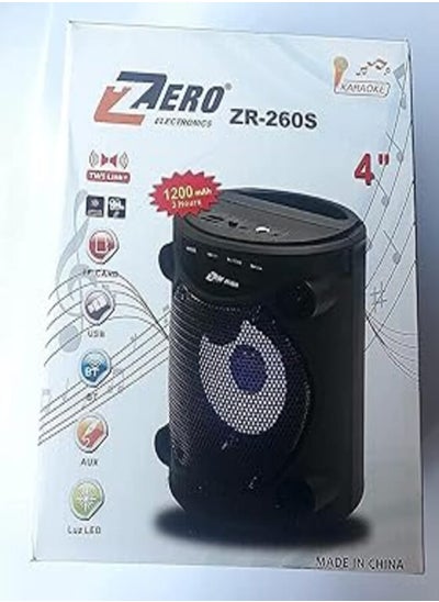 Buy Zero subwoofer speaker Bluetooth ZR-260S in Egypt