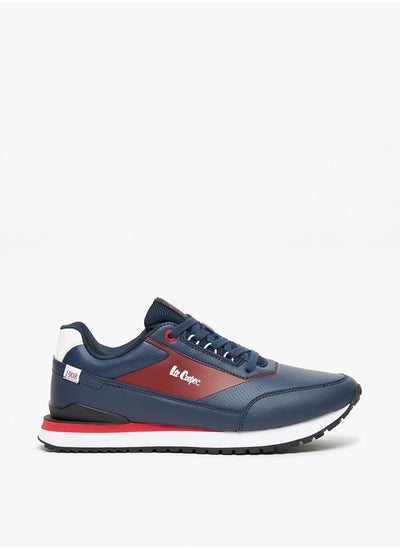 اشتري Mens' Colourblock Sneakers with Lace-Up Closure في الامارات