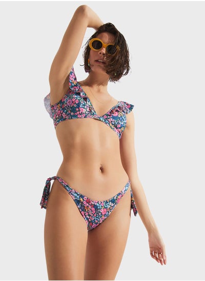 اشتري Printed Bikini Top & Bottom Set في الامارات