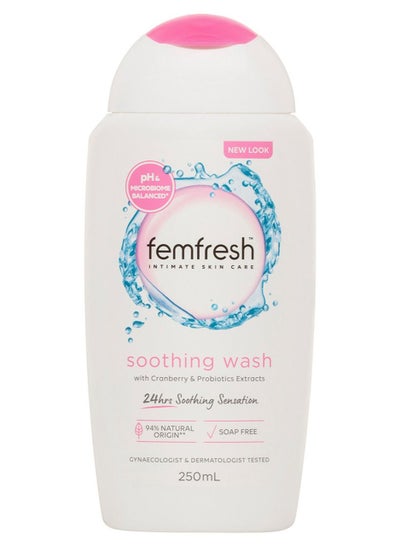 Buy Femfresh Ultimate Care Soothing Wash pH Balanced Feminine Wash with Hydrating Cranberry and Cornflower Extracts Intimate Wash with Probiotics and Long-Lasting MULTIActif Complex 250 ml Pack of 1 in Saudi Arabia