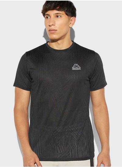 Buy Textured Performance T-Shirt in UAE